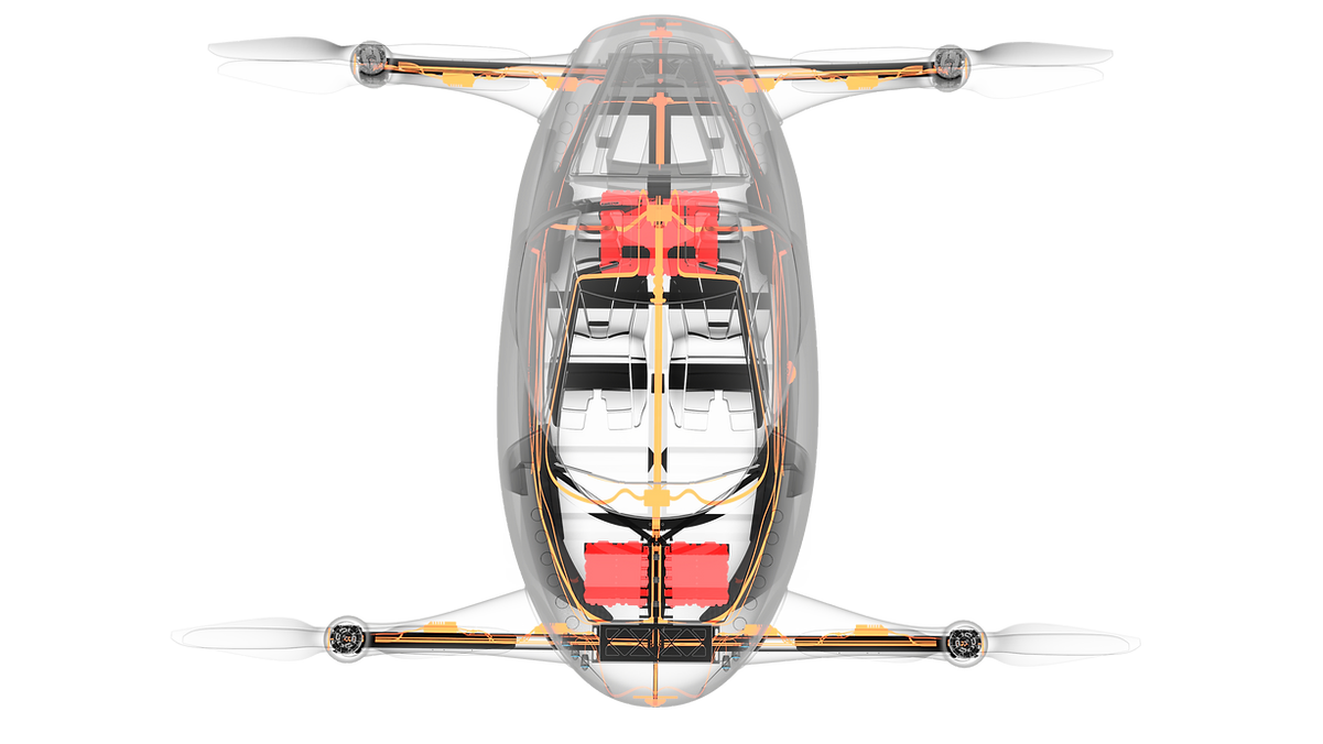 AirCar 電動垂直起降飛行汽車參數(shù)價格量產(chǎn)時間(圖3)