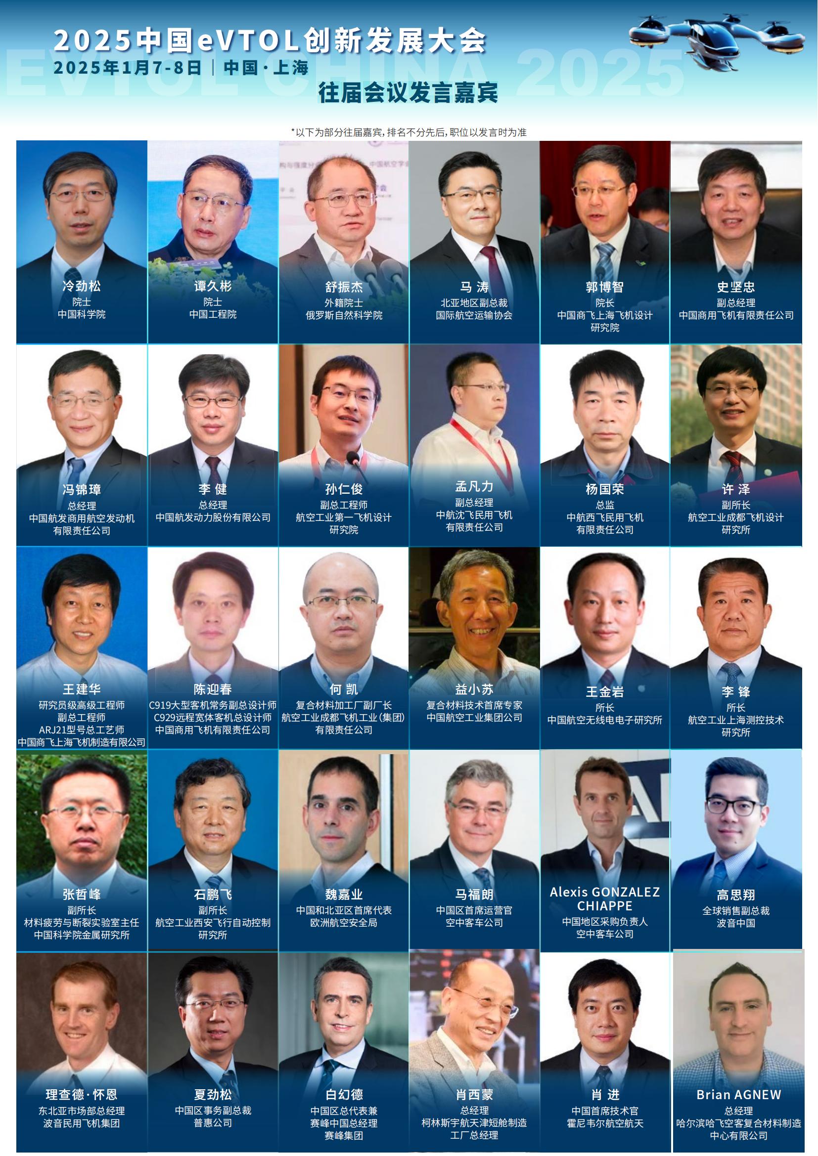 “2025中國eVTOL創(chuàng)新發(fā)展大會”2025年1月7-8日與您相約上海(圖2)