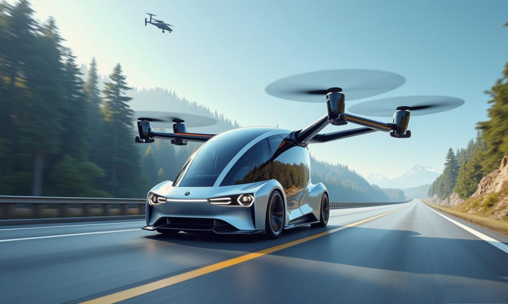 飛行汽車2025 - 2050發(fā)展展望，從1.0到3.0的進(jìn)階之路(圖1)