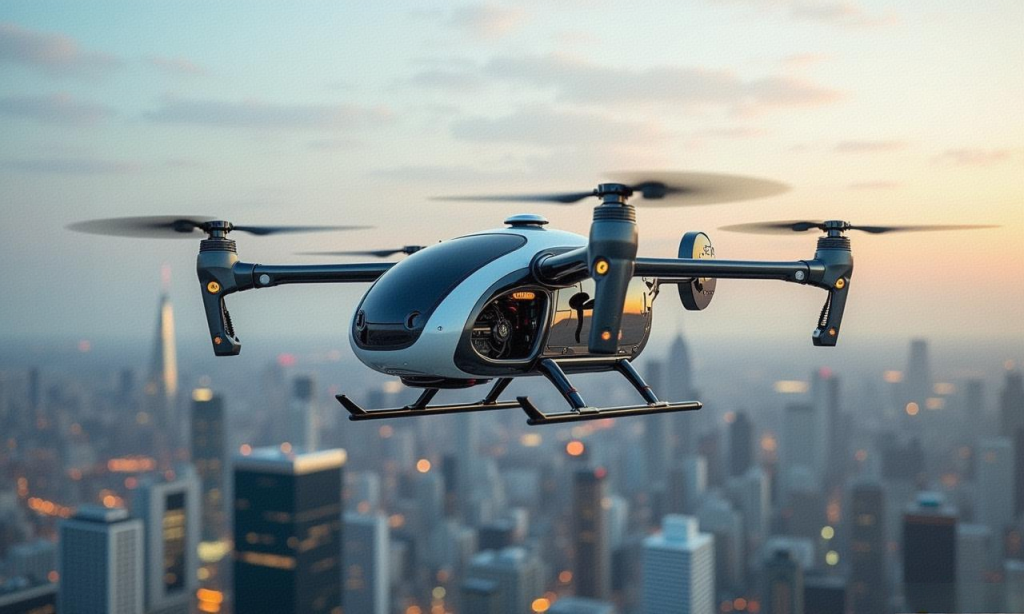 空中出租車eVTOL，飛行汽車技術(shù)在低空經(jīng)濟領(lǐng)域的創(chuàng)新應(yīng)用(圖1)