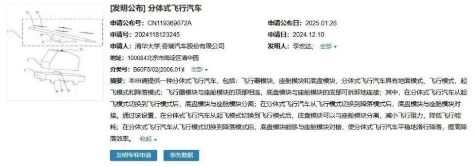 飛行汽車新突破，奇瑞與清華攜手探索未來出行(圖2)