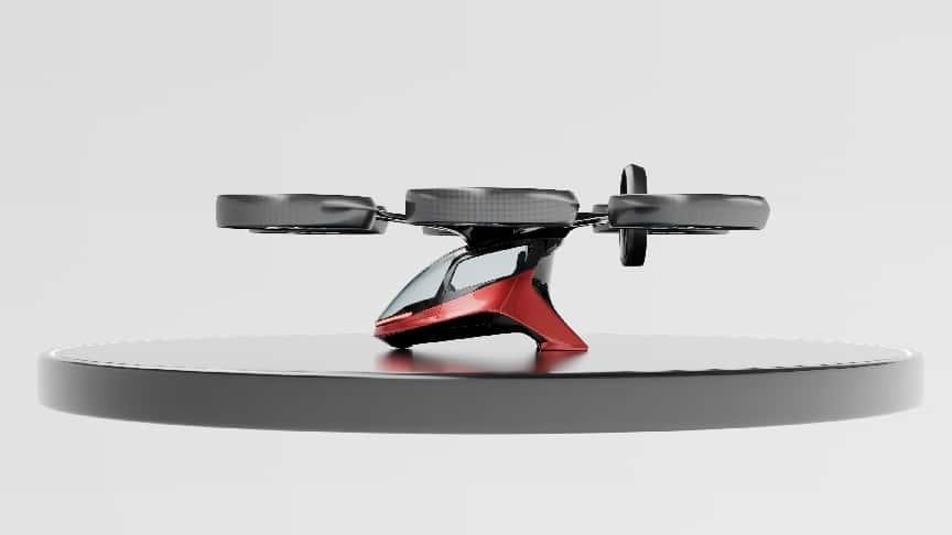 英武智能 S-ONE 四代 涵道式單人eVTOL 全球首發(fā)！(圖11)